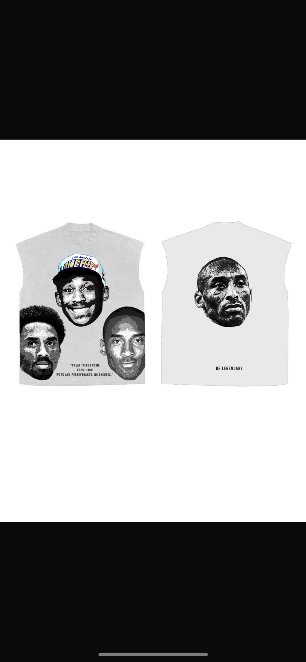 White Kobe be legendary tee (white)