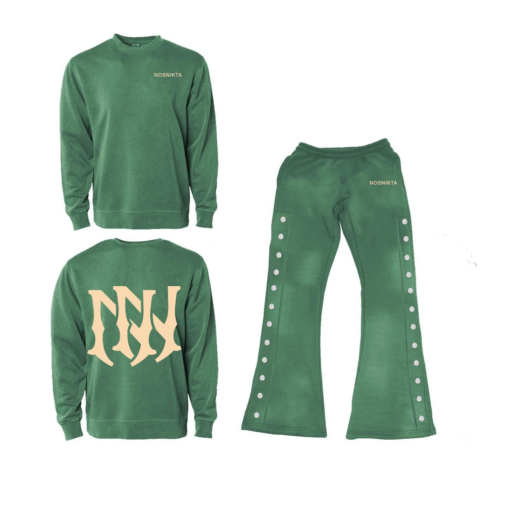 Green showtime sweatsuit